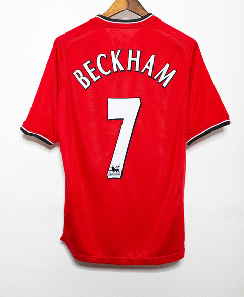 Manchester United 2000-02 Beckham Home Kit (M)