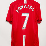 Manchester United 2007-08 Ronaldo Home Kit (XL)