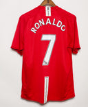Manchester United 2007-08 Ronaldo Home Kit (XL)