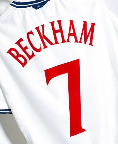 England 2000 Beckham Home Kit (XL)