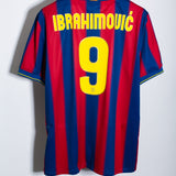 Barcelona 2009-10 Ibrahimovic Home Kit (XL)