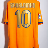 Barcelona 2006-07 Ronaldinho Away Kit (XL)