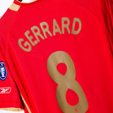 Liverpool 2005-06 Gerrard Champions League Home Kit (L)
