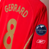 Liverpool 2005-06 Gerrard Champions League Home Kit (L)