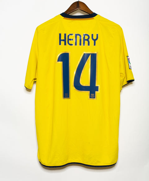 Barcelona 2008-09 Henry Away Kit (XL)