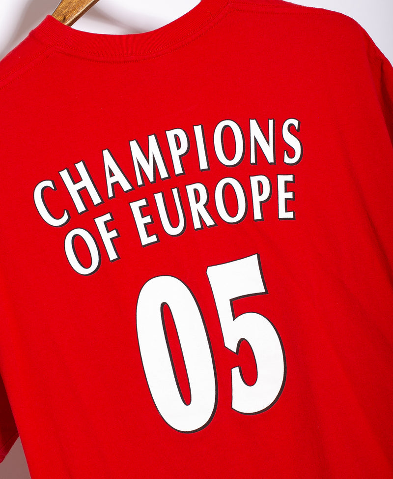 Liverpool 2005 Champions of Europe Tee (L)