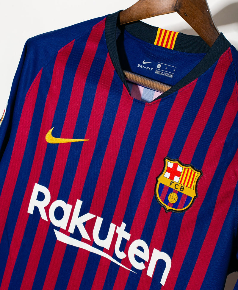 Barcelona 2018-19 Pique Home Kit (M)