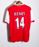 Arsenal 2006-07 Henry Home Kit (2XL)