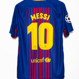 Barcelona 2017-18 Messi Home Kit (L)