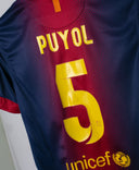 Barcelona 2012-13 Puyol Home Kit (S)