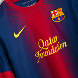 Barcelona 2012-13 Xavi Home Kit (L)