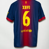 Barcelona 2012-13 Xavi Home Kit (L)