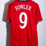 England 2002 Fowler Reversible Away Kit (L)