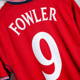 England 2002 Fowler Reversible Away Kit (L)