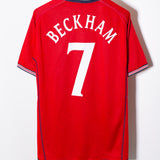 England 2002 Beckham Away Kit (XL)