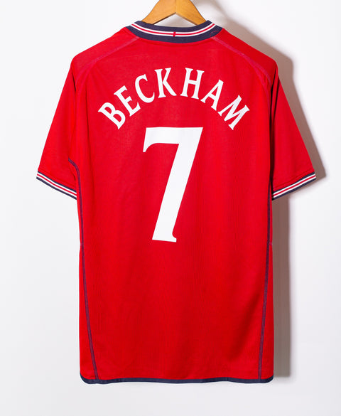 England 2002 Beckham Away Kit (XL)