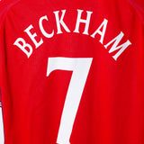 England 2002 Beckham Away Kit (XL)