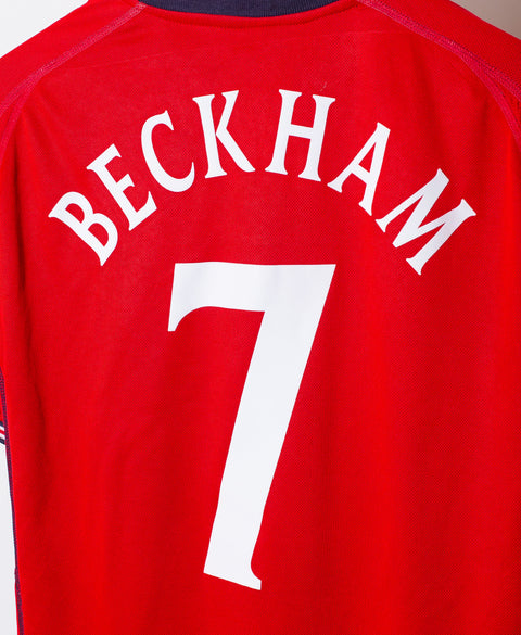 England 2002 Beckham Away Kit (XL)