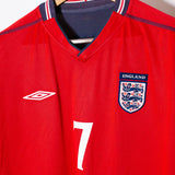 England 2002 Beckham Away Kit (XL)