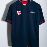 England 2002 Fowler Reversible Away Kit (L)