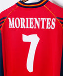 Spain 1998 Morientes Home Kit (M)