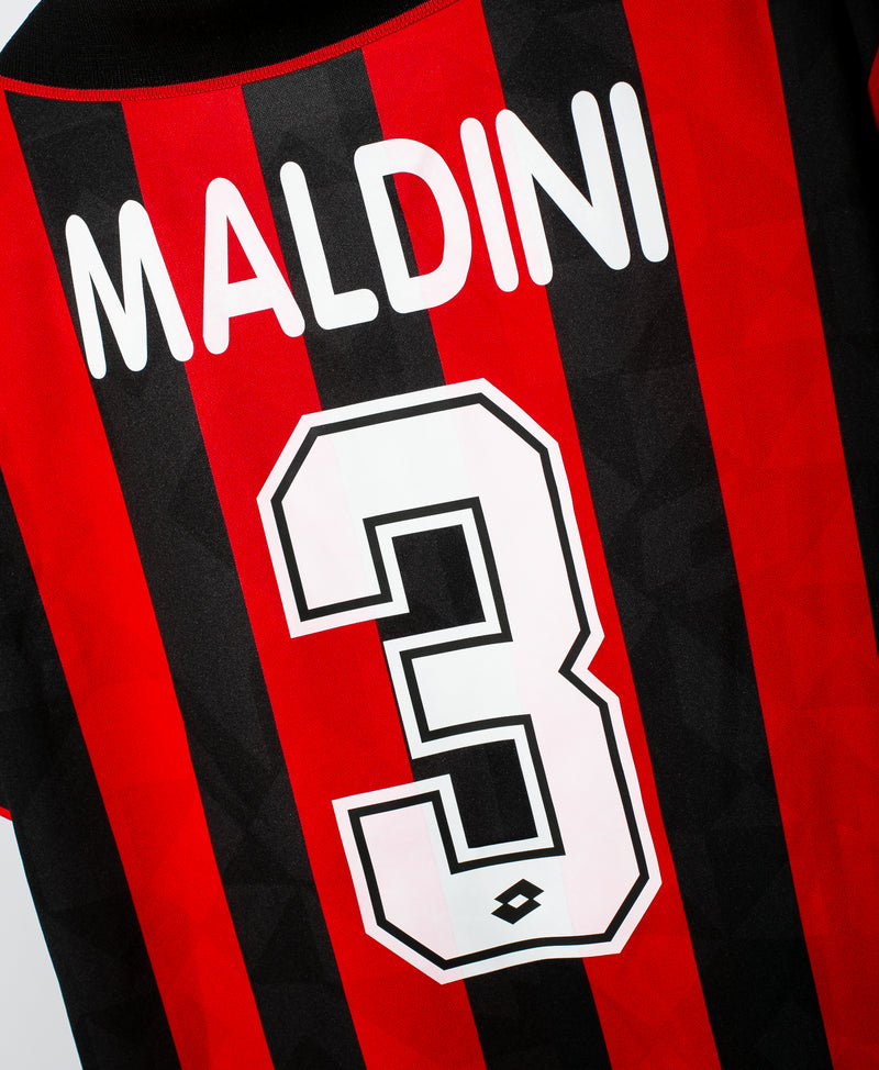 AC Milan 1994-95 Maldini Home Kit (L)