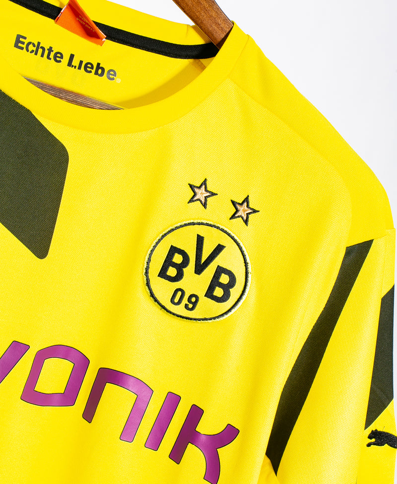 Dortmund 2014-15 Aubameyang Home Kit (L)