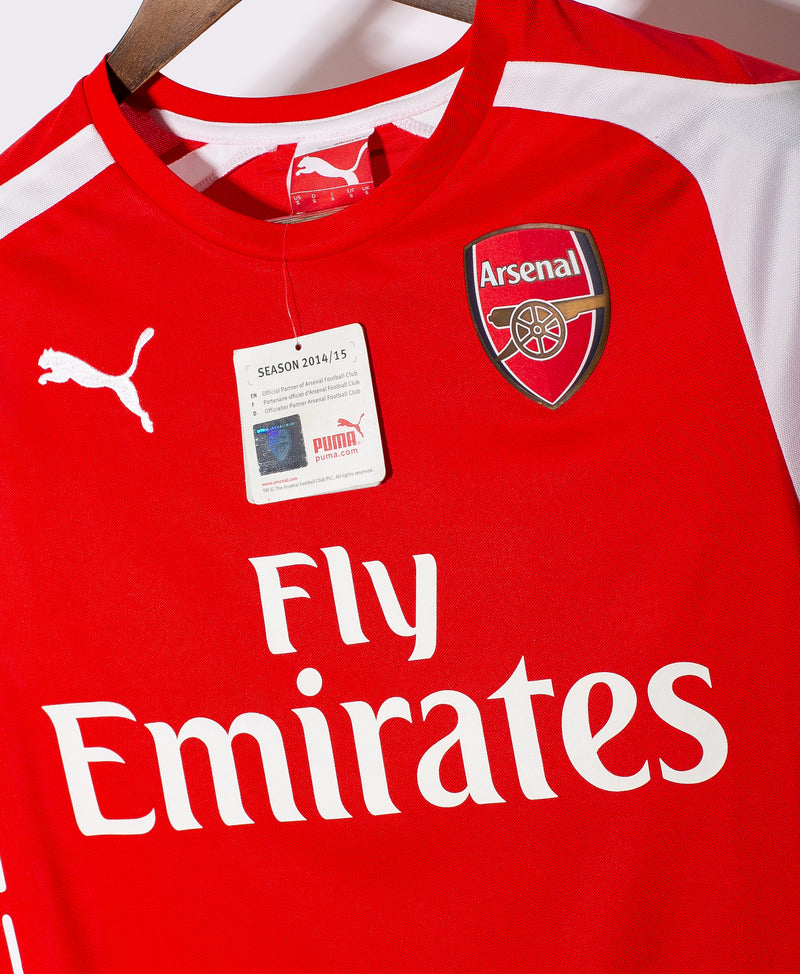 Arsenal 2014-15 Alexis Home Kit NWT (S)