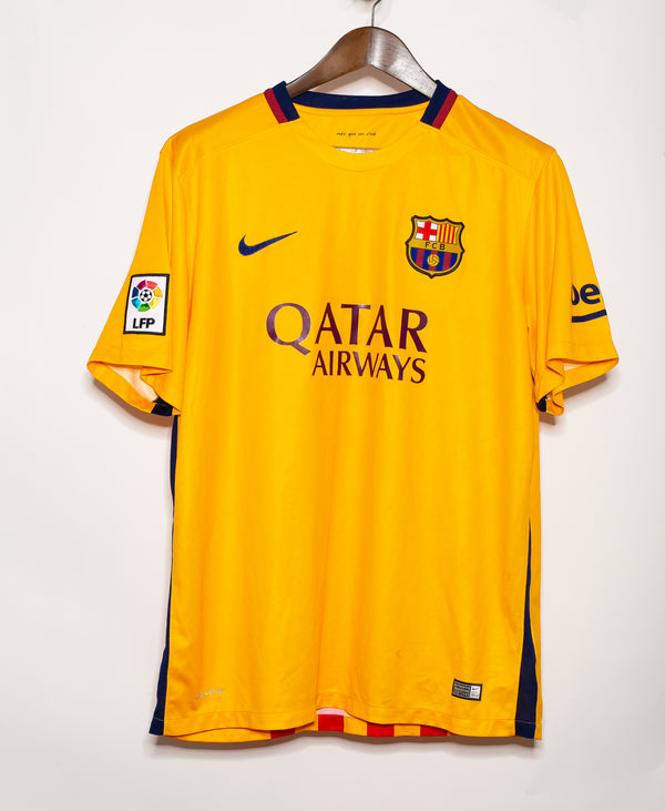 Barcelona 2015-16 Neymar Away Kit (XL)