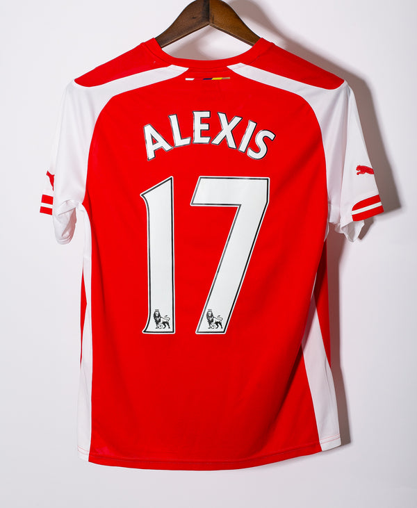 Arsenal 2014-15 Alexis Home Kit NWT (S)