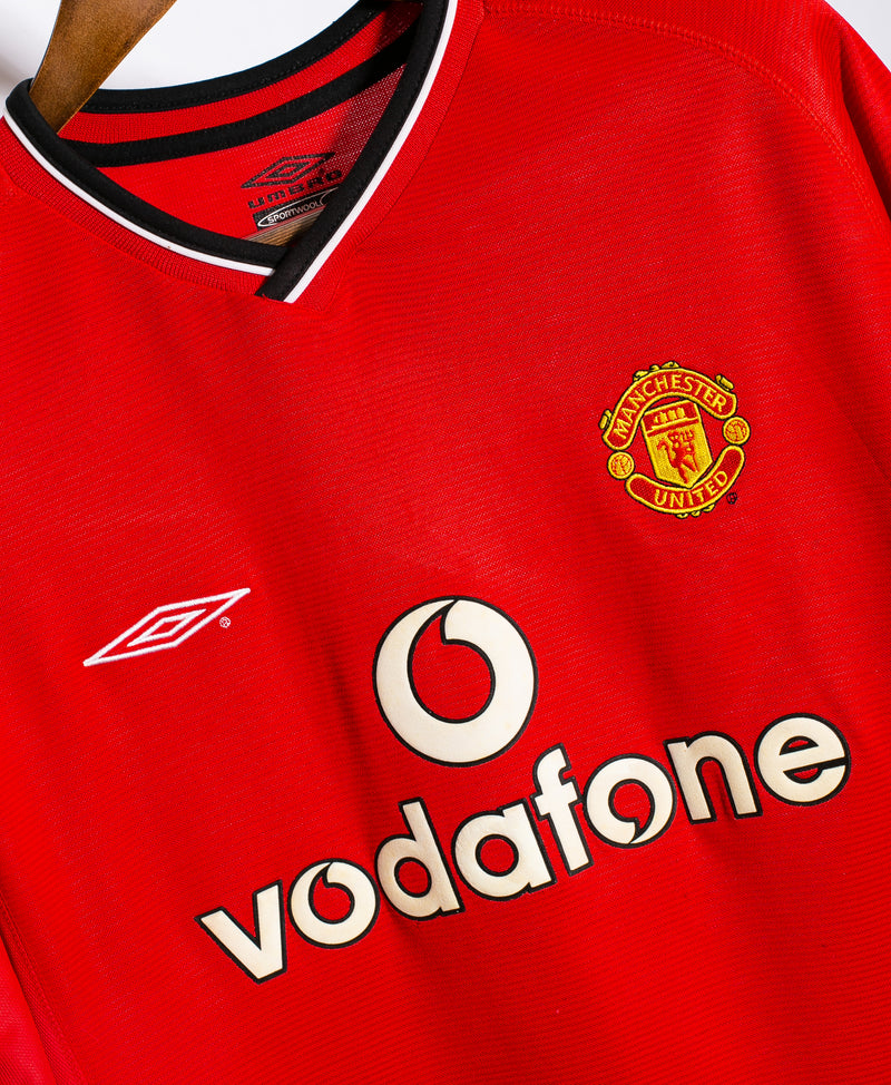 Manchester United 2000-02 Beckham Home Kit (L)