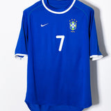 Brazil 2000 Ronaldinho Away Kit (M)