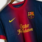 Barcelona 2012-13 Messi Home Kit (M)