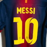 Barcelona 2012-13 Messi Home Kit (M)