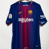 Barcelona 2017-18 Messi Home Kit (XL)