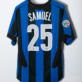 Inter Milan 2004-05 Samuel Home Kit (XL)