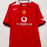 Manchester United 2004-05 Saha Home Kit (XL)