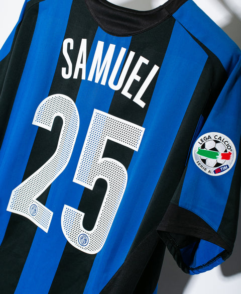 Inter Milan 2004-05 Samuel Home Kit (XL)