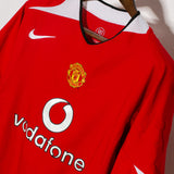 Manchester United 2004-05 Saha Home Kit (XL)