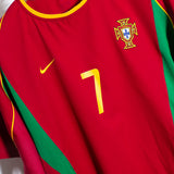 Portugal 2002 Figo Home Kit (M)