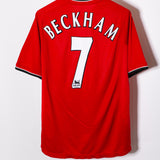 Manchester United 2000-01 Beckham Home Kit (L)