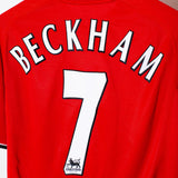 Manchester United 2000-01 Beckham Home Kit (L)