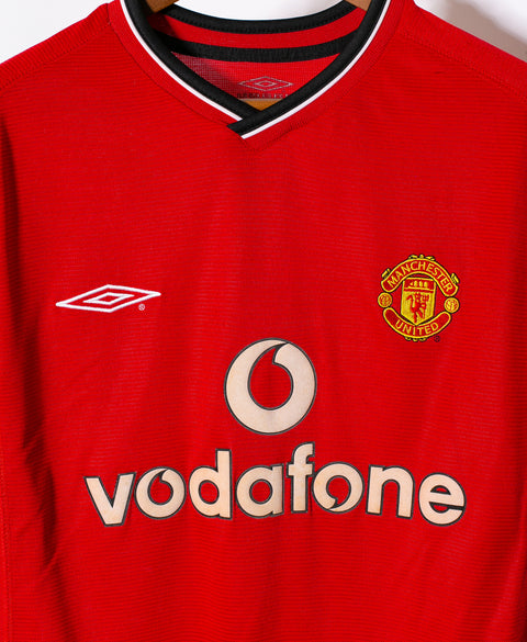 Manchester United 2000-01 Beckham Home Kit (L)