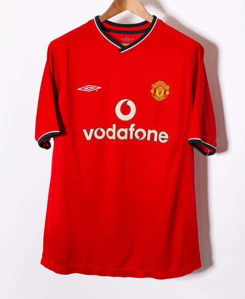 Manchester United 2000-01 Beckham Home Kit (L)