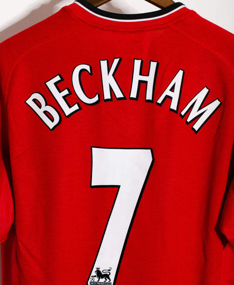 Manchester United 2001-02 Beckham Home Kit (L)