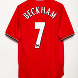 Manchester United 2001-02 Beckham Home Kit (L)