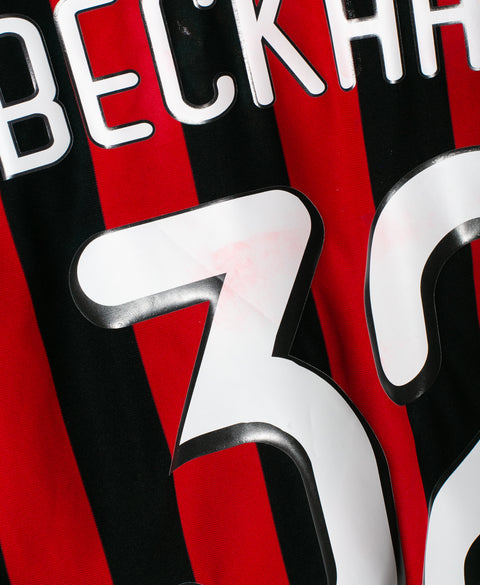 AC Milan 2009-10 Beckham Home Kit (S)