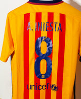 Barcelona 2015-16 Iniesta Away Kit (M)