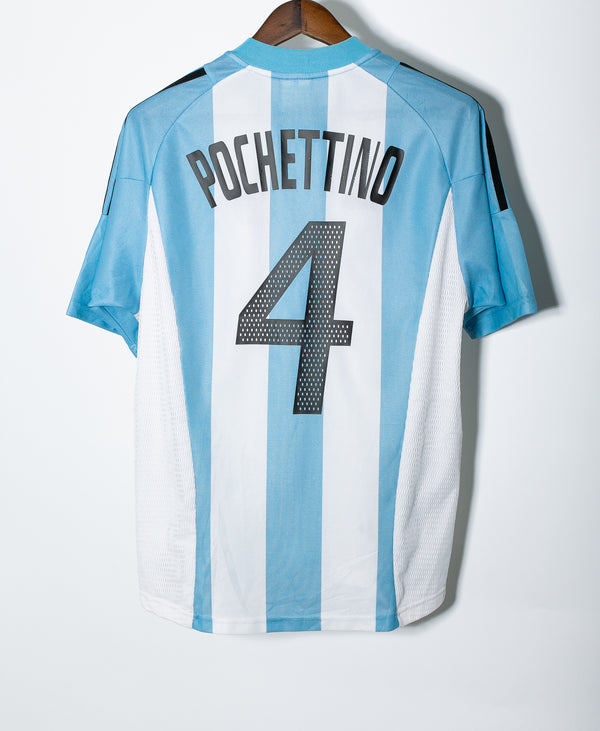 Argentina 2002 Pochettino Home Kit (M)