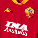 AS Roma 2000-01 Totti Home Kit NWT (L)